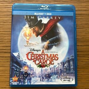 Disney's A Christmas Carol. Two-Disc Set:  Blu-ray and DVD. Excellent Condtion.
